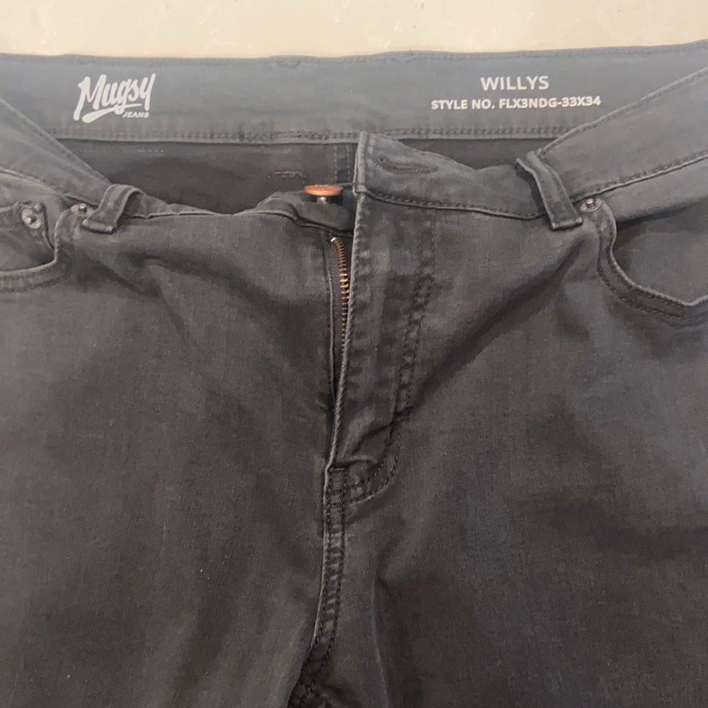 Mugsy Jeans, 33x34, Willys Style